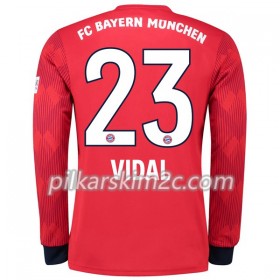 Koszulka Bayern Monachium Vidal 23 Główna 2018-2019 - Koszulki Piłkarskie(L/S)